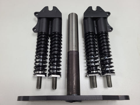 Qpower Front Suspension Springs and mounting hardware